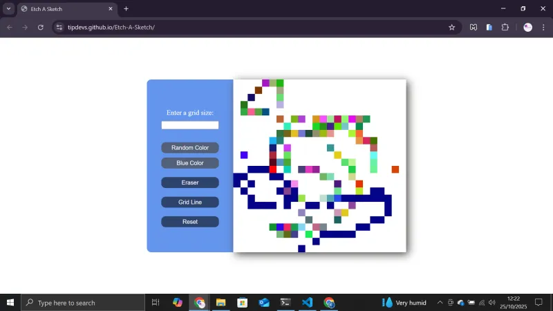 Etch A Sketch canva screenshot